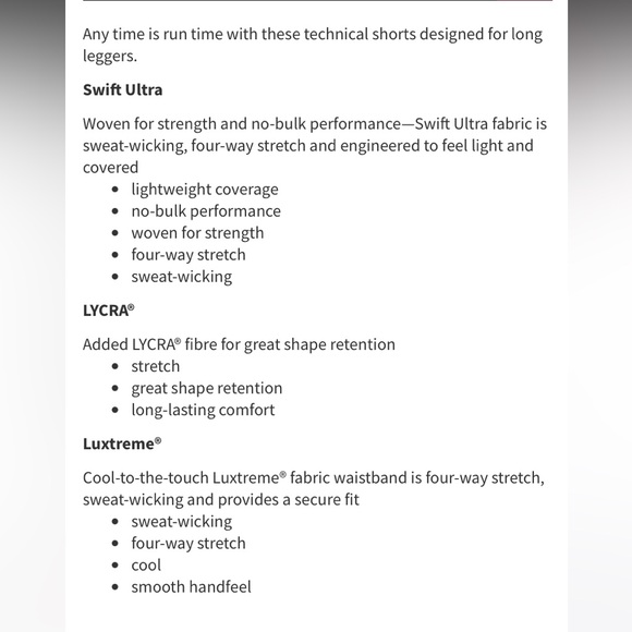 Lululemon Run Times Shorts - Picture 10 of 10